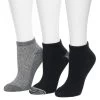 Women's Cuddl Duds® Everyday 3-Pack Low Cut Socks -Casual Wear & Sleepwear - Cuddl Duds 4143260 Black