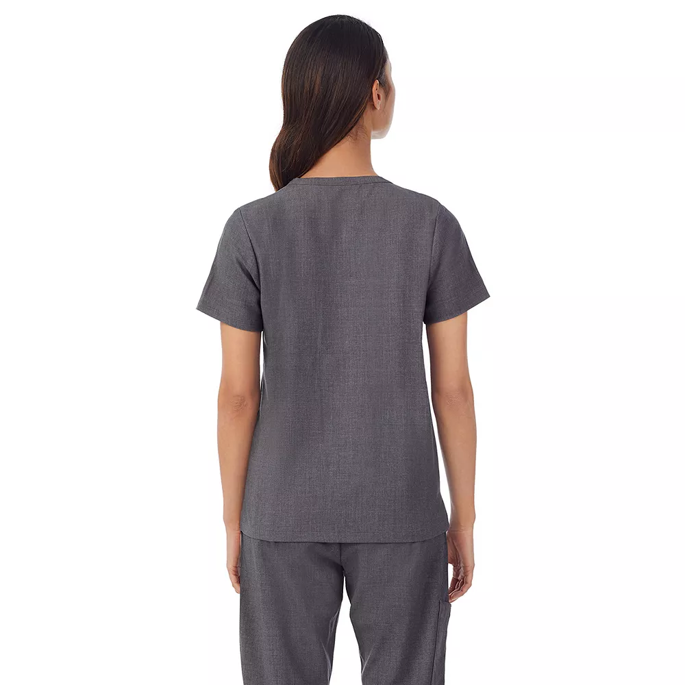Women's Cuddl Duds® Scrubs Henley Top With 2 Pockets 4 Women's Cuddl Duds® Scrubs Henley Top With 2 Pockets - Image 2