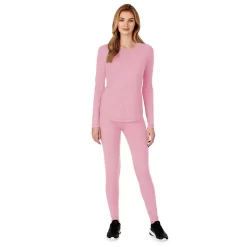 Women's Cuddl Duds® Under Scrubs Crewneck Top -Casual Wear & Sleepwear - Cuddl Duds 4321037 ALT2