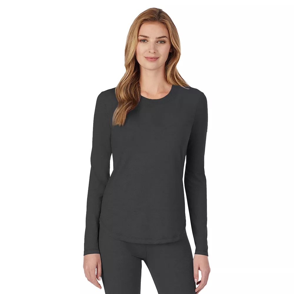 Petite Cuddl Duds® Under Scrubs Crewneck Top 5 Petite Cuddl Duds® Under Scrubs Crewneck Top - Image 3
