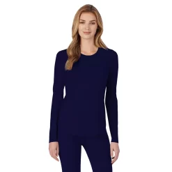 Petite Cuddl Duds® Under Scrubs Crewneck Top