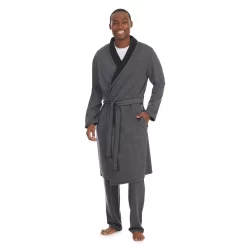 Men's Cuddl Duds® Essentials Robe -Casual Wear & Sleepwear - Cuddl Duds 4469851 ALT2