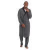 Men's Cuddl Duds® Essentials Robe -Casual Wear & Sleepwear - Cuddl Duds 4469851 Gray Heather