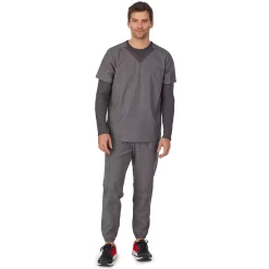 Men's Cuddl Duds® Under Scrubs Crewneck Top -Casual Wear & Sleepwear - Cuddl Duds 4509829 ALT3