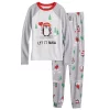 Girls 4-12 Jammies For Your Families® Penguin & Friends Raglan Pajama Set By Cuddl Duds® -Casual Wear & Sleepwear - Cuddl Duds 4952649