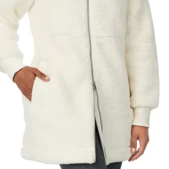 Women's Cuddl Duds Cozy Sherpa Hooded Anorak Jacket -Casual Wear & Sleepwear - Cuddl Duds 4981154 ALT4