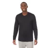Men's Cuddl Duds® Far-Infrared Enhance Pajama Henley -Casual Wear & Sleepwear - Cuddl Duds 4988577 Black