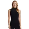 Women's Cuddl Duds® Stretch Softwear Sleeveless Mockneck Tank 2 Women's Cuddl Duds® Stretch Softwear Sleeveless Mockneck Tank -Casual Wear & Sleepwear - Cuddl Duds 5045716 Black