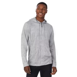 Men's Cuddl Duds® Far-Infrared Enhance Full-Zip Sleep Hoodie -Casual Wear & Sleepwear - Cuddl Duds 5314307 ALT5