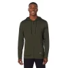 Men's Cuddl Duds® Far-Infrared Enhance Full-Zip Sleep Hoodie -Casual Wear & Sleepwear - Cuddl Duds 5314307 Olive