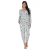 Women's Cuddl Duds® Velour Fleece V-Neck Pajama Top And Banded Bottom Pajama Pants Sleep Set 2 Women's Cuddl Duds® Velour Fleece V-Neck Pajama Top And Banded Bottom Pajama Pants Sleep Set -Casual Wear & Sleepwear - Cuddl Duds 5588941 Mint Dogs