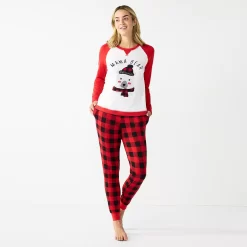 Women's Jammies For Your Families® Beary Cool "Mama Bear" Pajama Set By Cuddl Duds®