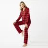 Women's Jammies For Your Families® Beary Cool Buffalo Check Pajama Set By Cuddl Duds® 1 Women's Jammies For Your Families® Beary Cool Buffalo Check Pajama Set By Cuddl Duds® -Casual Wear & Sleepwear - Cuddl Duds 5601557