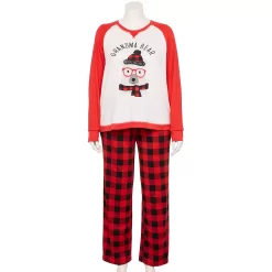 Plus Size Jammies For Your Families® Beary Cool Cozy "Grandma Bear" Pajama Set By Cuddl Duds® -Casual Wear & Sleepwear - Cuddl Duds 5601560 ALT2