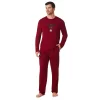 Mens Cuddl Duds Men's Cuddl Duds® Graphic Tee Classic Pajama Set -Casual Wear & Sleepwear - Cuddl Duds 5608709 Coffee Time