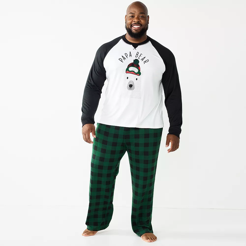 Big & Tall Jammies For Your Families® Beary Cool "Papa Bear" Pajama Set By Cuddl Duds® 3 Big & Tall Jammies For Your Families® Beary Cool "Papa Bear" Pajama Set By Cuddl Duds®