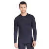 Men's Cuddl Duds® Heavyweight X Fleece Performance Baselayer Crew Top -Casual Wear & Sleepwear - Cuddl Duds 5647785 Asphalt