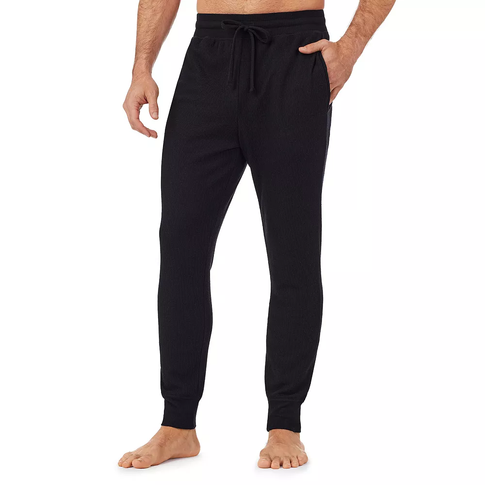 Men's Cuddl Duds® Midweight Waffle Thermal Joggers 3 Men's Cuddl Duds® Midweight Waffle Thermal Joggers