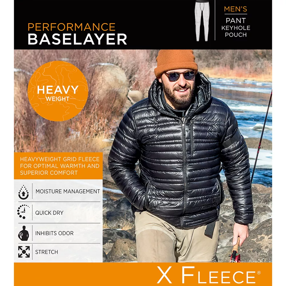 Men's Cuddl Duds® Heavyweight X Fleece Performance Baselayer Pants 6 Men's Cuddl Duds® Heavyweight X Fleece Performance Baselayer Pants - Image 4