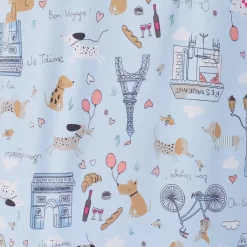 Women's Cuddl Duds® Cozy Short Sleeve Pajama Shirt & Wide Leg Cropped Pajama Pants Sleep Set -Casual Wear & Sleepwear - Cuddl Duds 5669593 ALT4