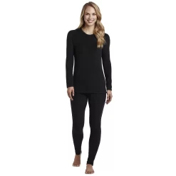 Women's Cuddl Duds® Fleecewear With Stretch Long Sleeve Crewneck Top 9 Women's Cuddl Duds® Fleecewear With Stretch Long Sleeve Crewneck Top -Casual Wear & Sleepwear - Cuddl Duds 5670493 ALT2