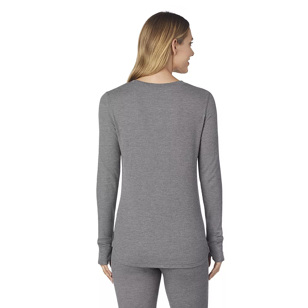Women's Cuddl Duds® Long Sleeve Crewneck Stretch Thermal Top 4 Women's Cuddl Duds® Long Sleeve Crewneck Stretch Thermal Top - Image 2