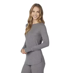 Women's Cuddl Duds® Long Sleeve Crewneck Stretch Thermal Top 10 Women's Cuddl Duds® Long Sleeve Crewneck Stretch Thermal Top -Casual Wear & Sleepwear - Cuddl Duds 5673066 ALT2