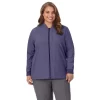 Plus Size Cuddl Duds® Scrubs 5-Pocket Lined Jacket 2 Plus Size Cuddl Duds® Scrubs 5-Pocket Lined Jacket -Casual Wear & Sleepwear - Cuddl Duds 5737166 Navy Heather