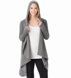 Cuddl Duds Fleecewear With Stretch Long Sleeve Hooded Wrap Up 8019665 -Casual Wear & Sleepwear - Cuddl Duds cuddl duds cudd01 8019665 cs1