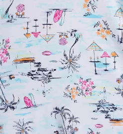 Cuddl Duds Sleeveless Printed Chemise 8112881 -Casual Wear & Sleepwear - Cuddl Duds cuddl duds cudd01 8112881 cs1