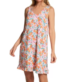 Cuddl Duds Sleeveless Printed Chemise 8112881