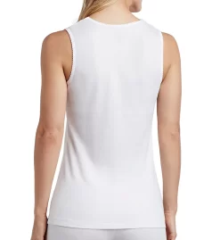Cuddl Duds Softwear Lace Edge V-Neck Tank 8217535 -Casual Wear & Sleepwear - Cuddl Duds cuddl duds cudd01 8217535 bs