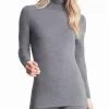 Cuddl Duds Softwear With Stretch Long Sleeve Turtleneck 8719616 -Casual Wear & Sleepwear - Cuddl Duds cuddl duds cudd01 8719616 gs