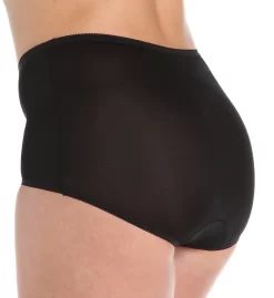 Cuddl Duds Lorraine Nylon Full Brief Panty With Picot Trim LR103 -Casual Wear & Sleepwear - Cuddl Duds cuddl duds cudd01 lr103 bs