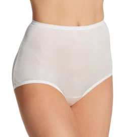 Cuddl Duds Lorraine Nylon Full Brief Panty - 3-Pack LR103P3